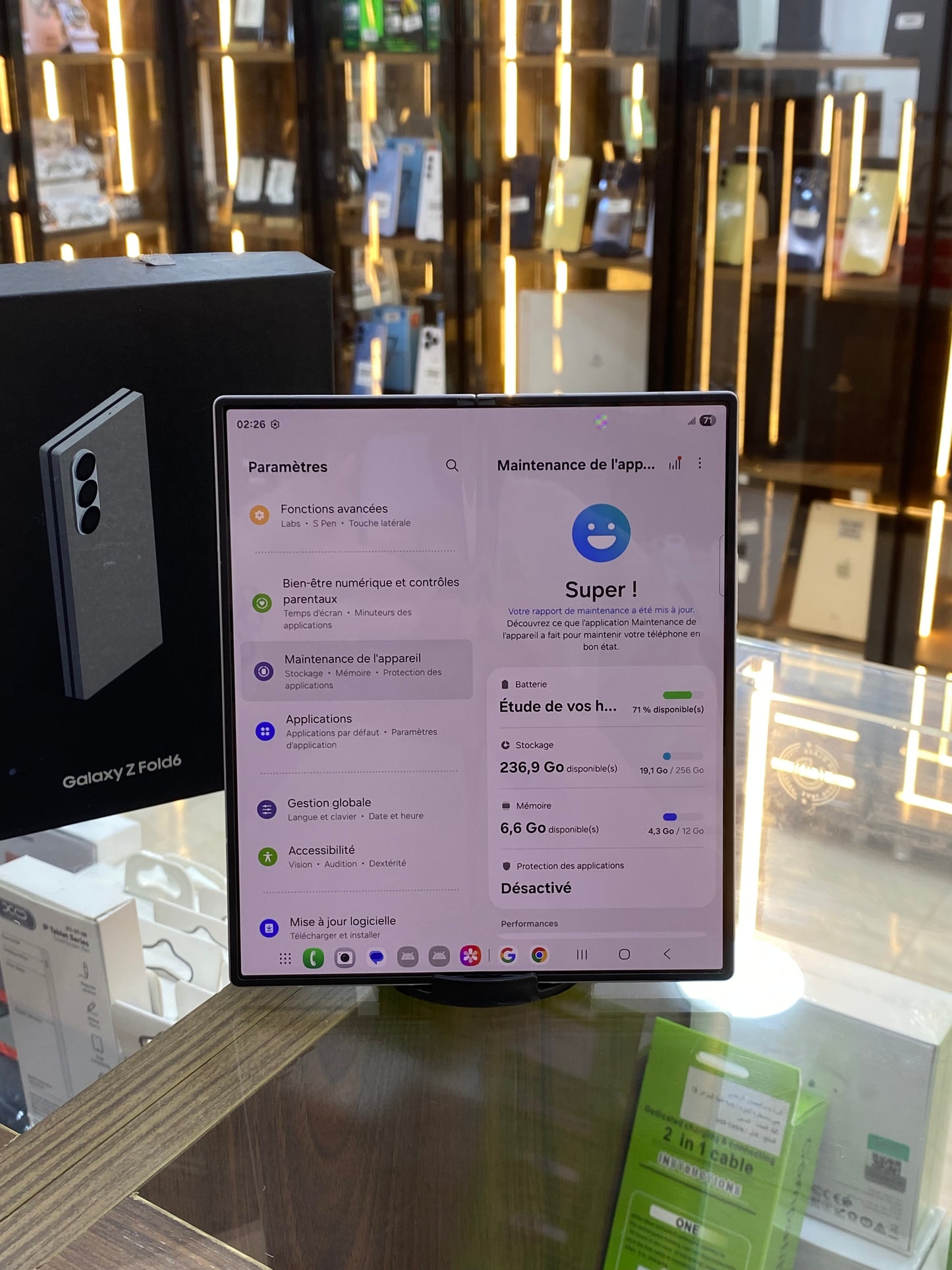Samsung Z fold 6 256GB