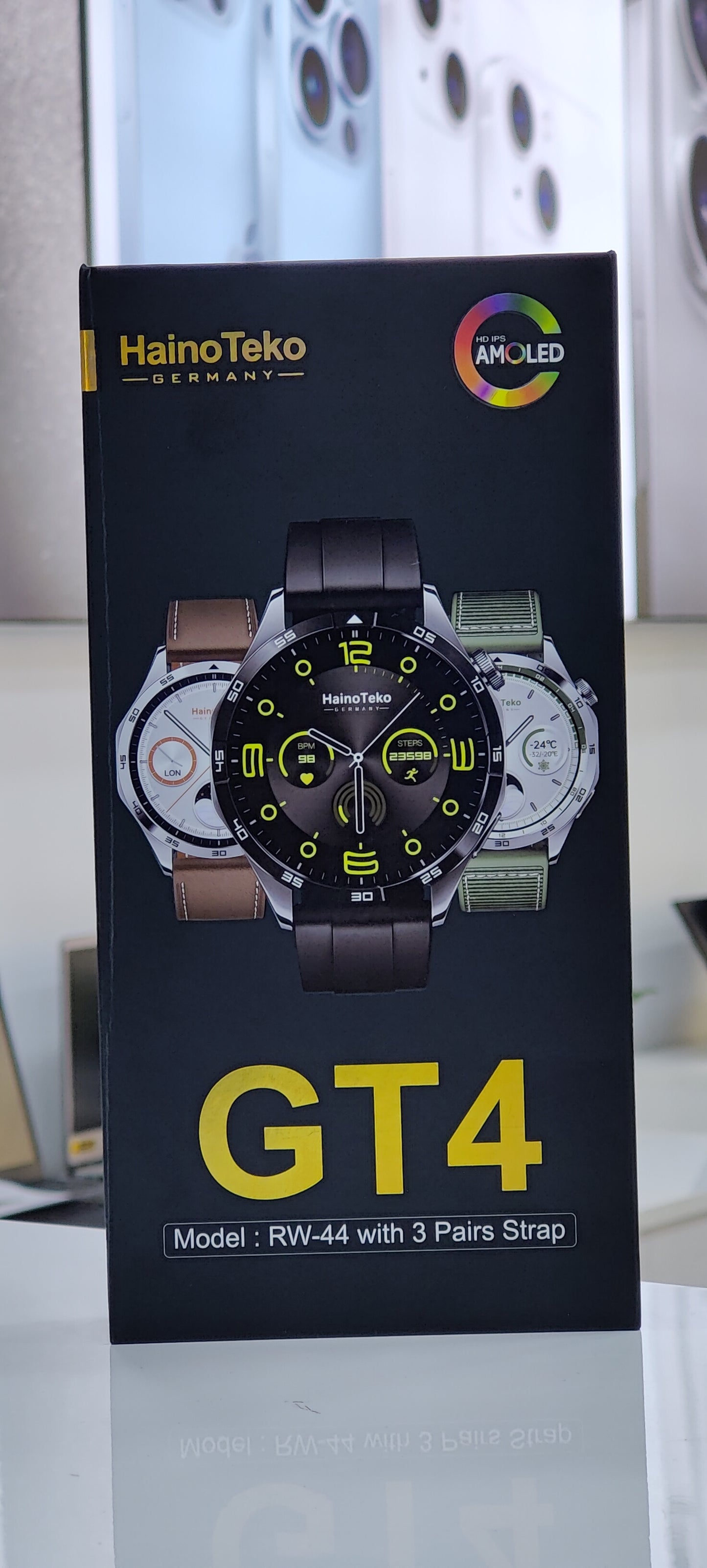 ساعة ذكية HAINO TEKO GT4 3 سوارات RW-44