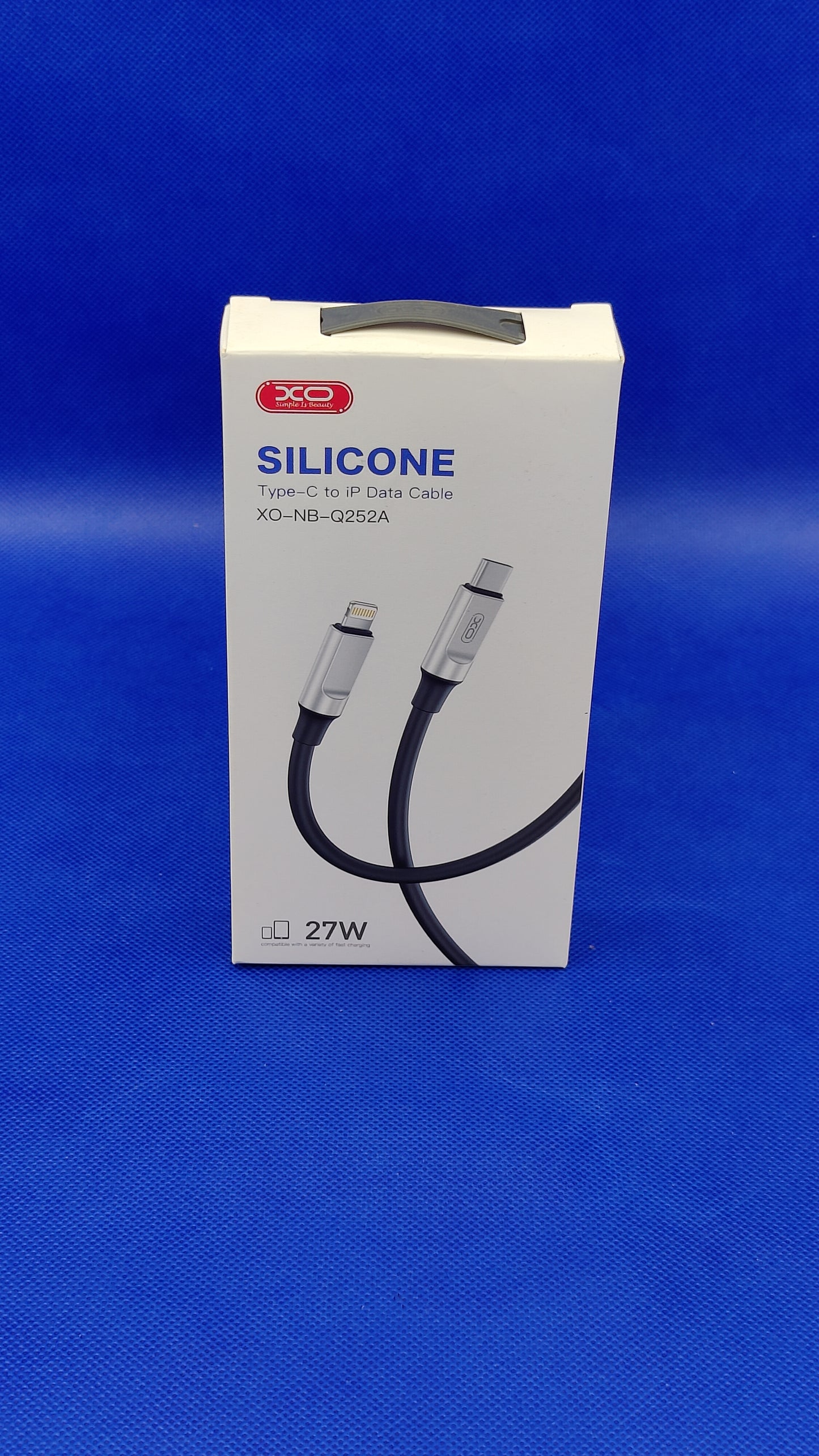 Type-C to iph silicone data cable /XO-NB-Q252A