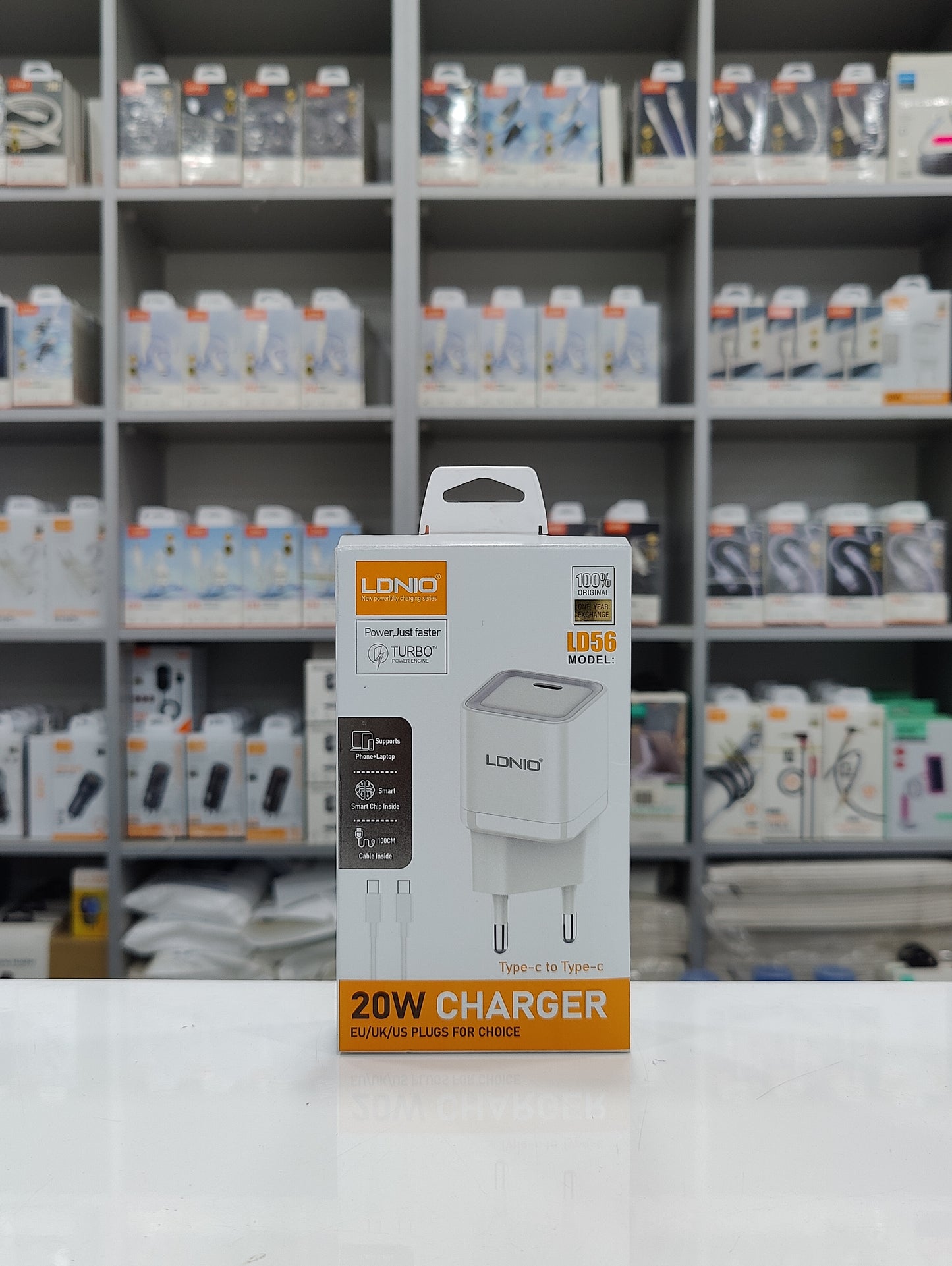 LDNIO LD56 TC/TC 20W CHARGER