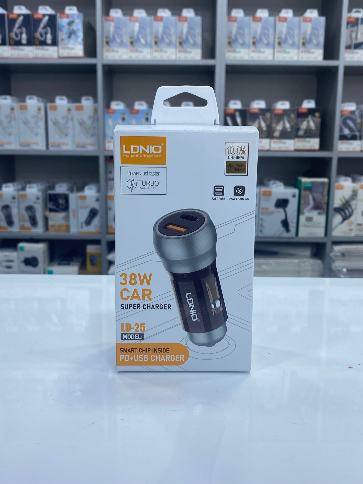 CAR SUPER CHARGER 38W LDNIO LD-25