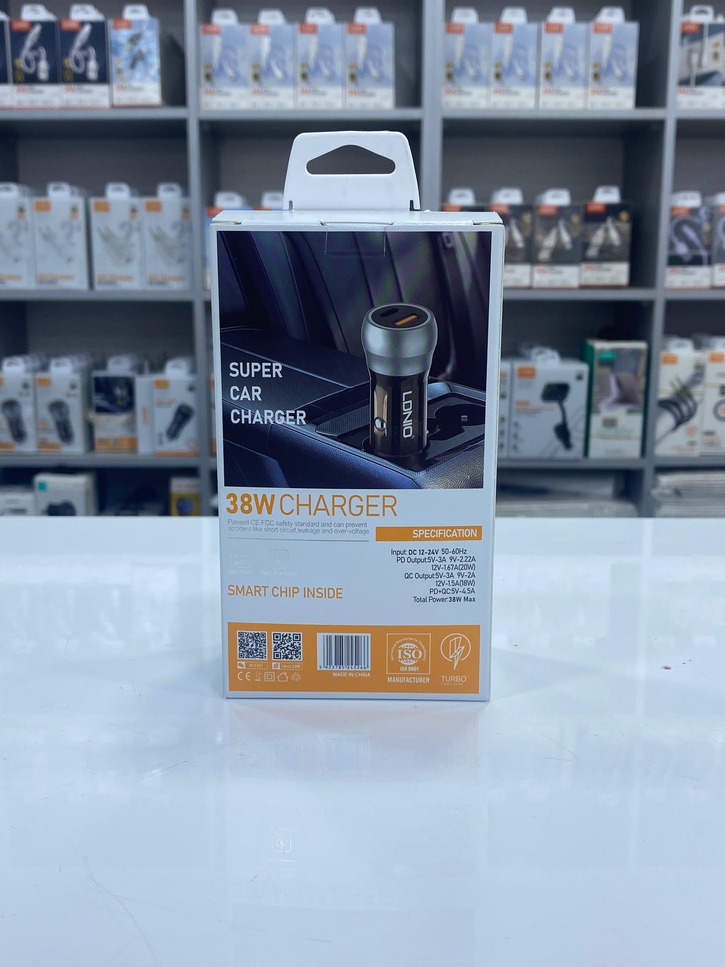 CAR SUPER CHARGER 38W LDNIO LD-25