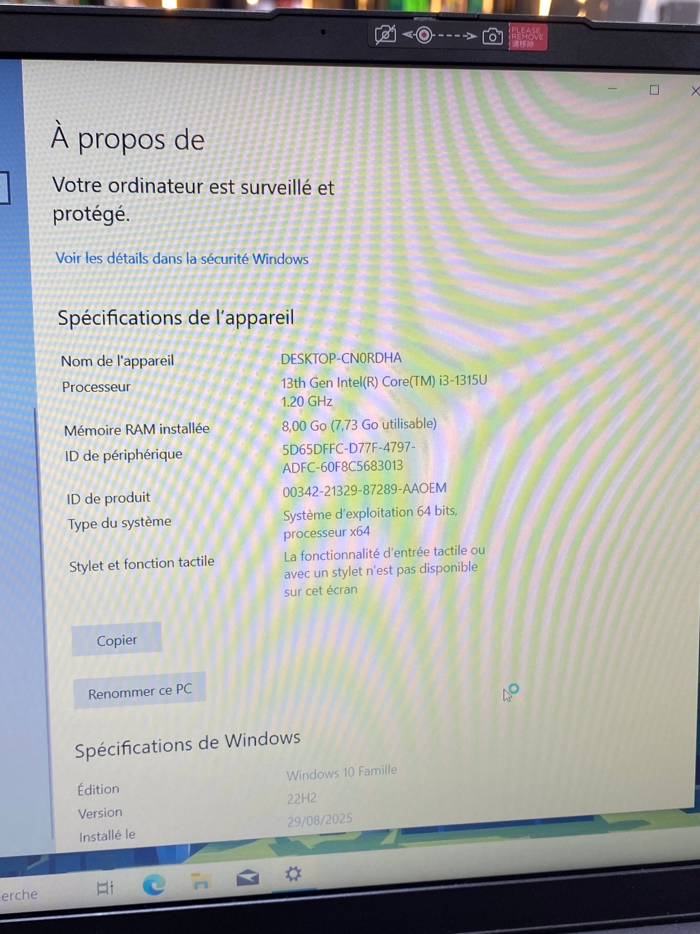 Lenovo V15 G4 i3 13th
