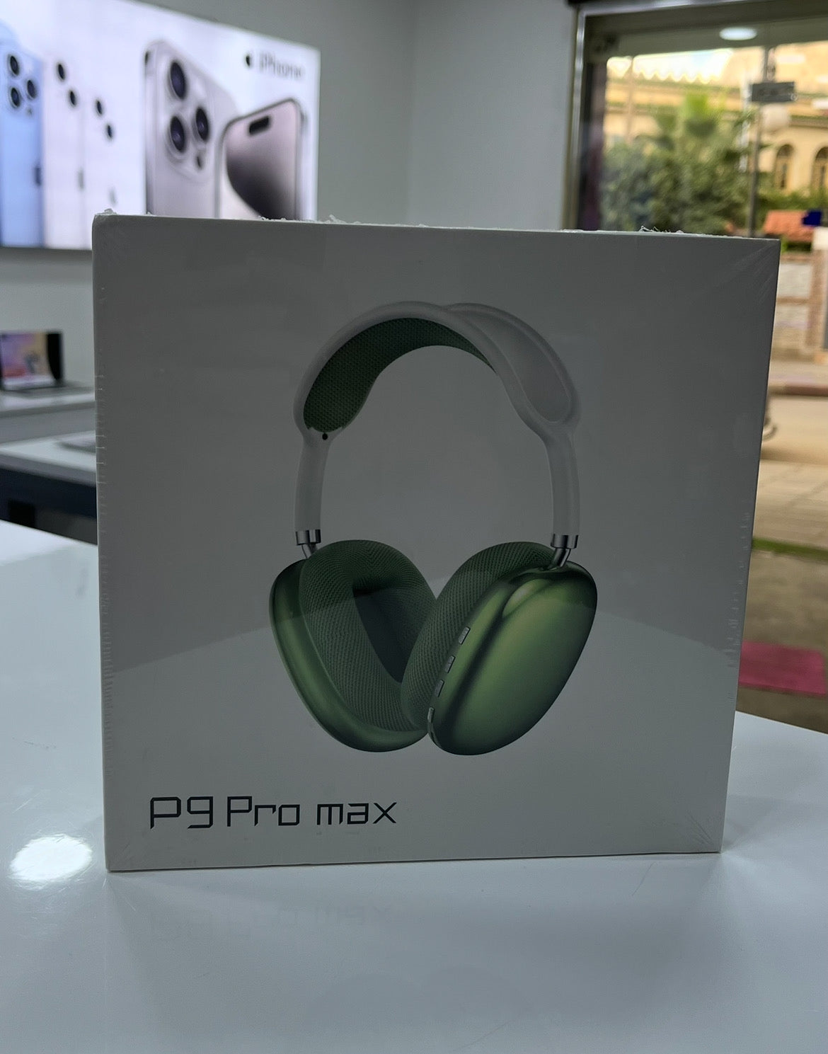 P9 pro max bluetooth headset