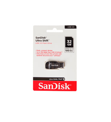 Sandisk Ultra Shift 32 GB USB Flash Drive | 100MB/s