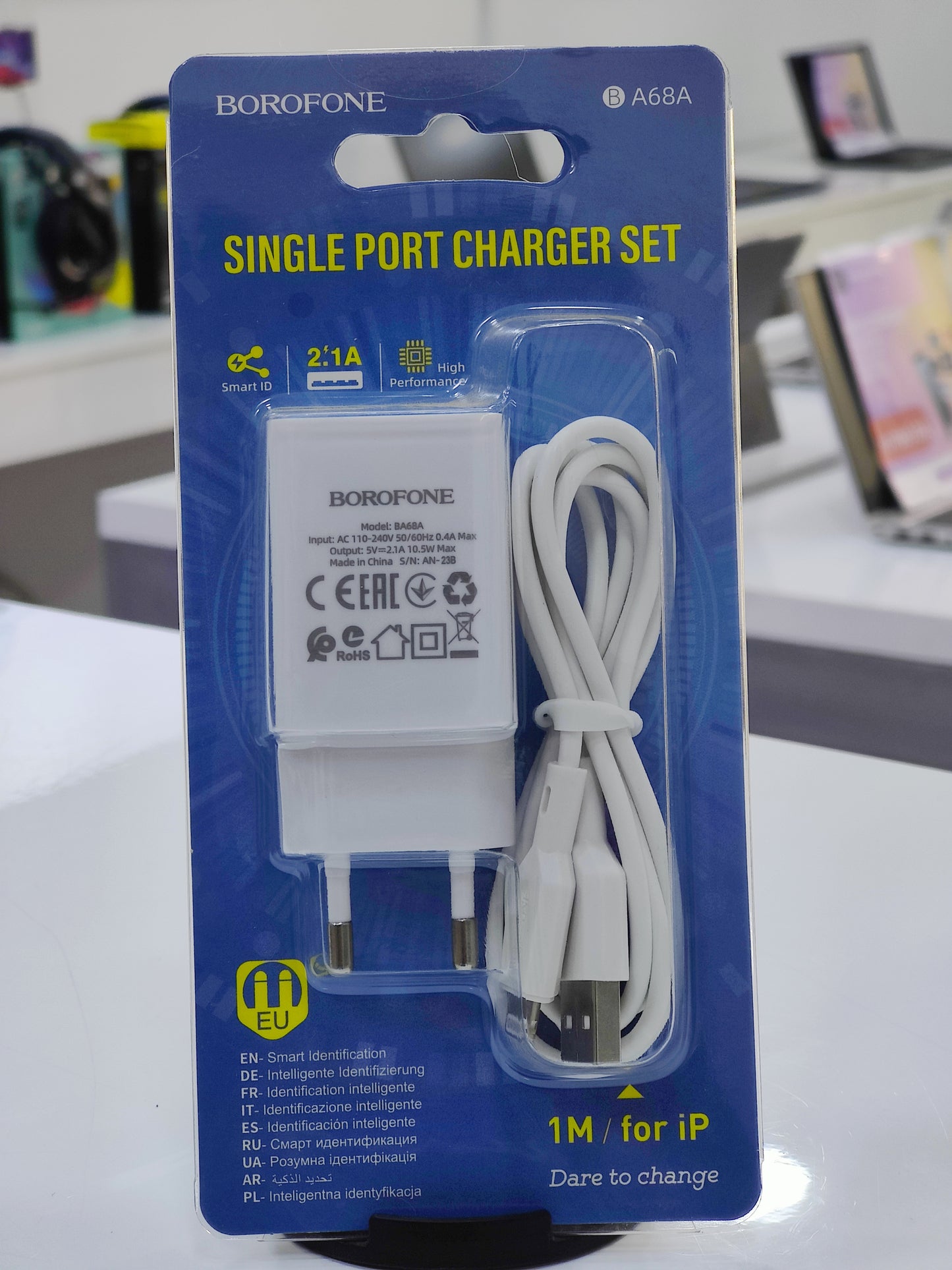 CHARGEUR BOROFONE IPHONE