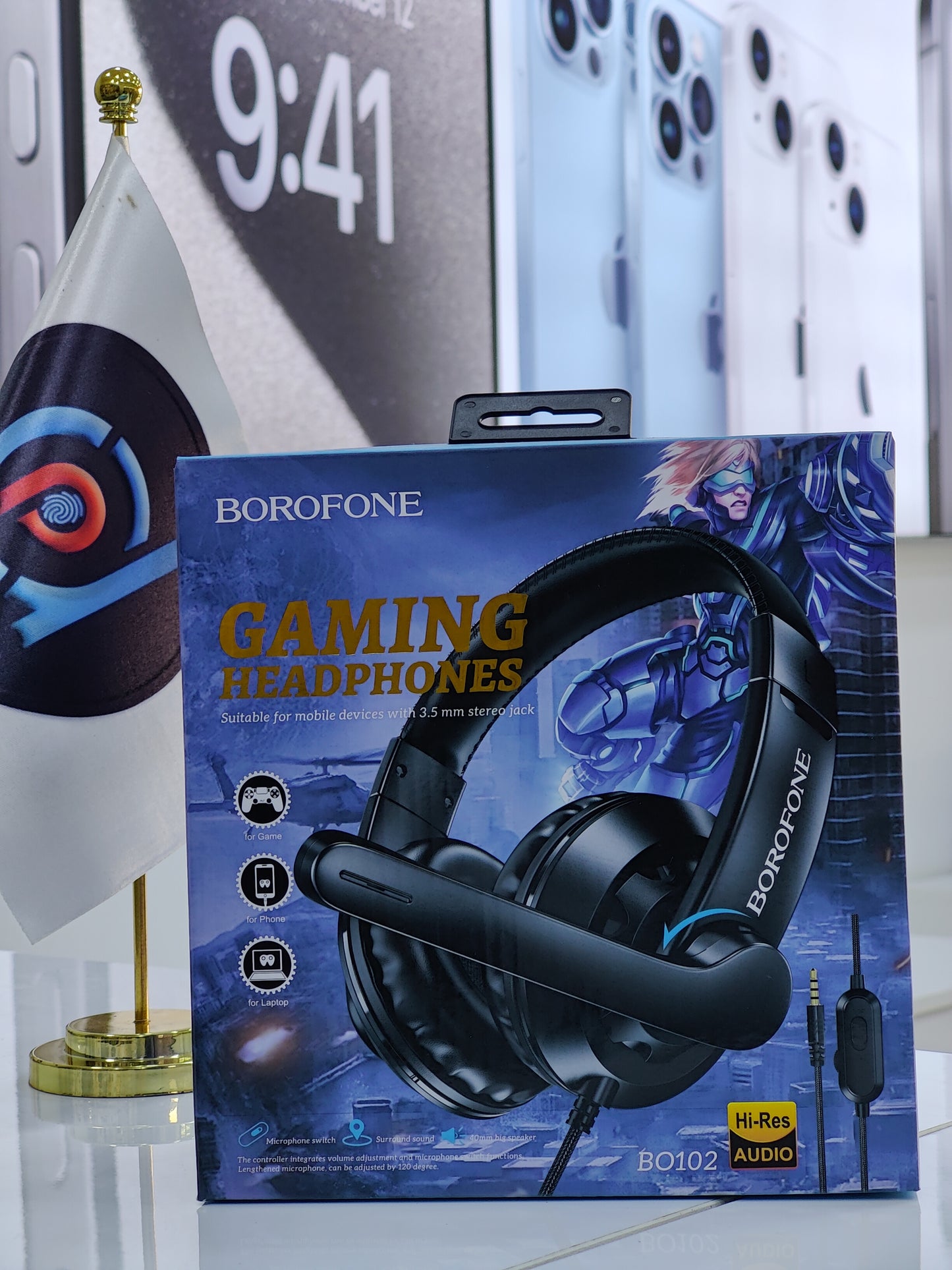 CASQUE FIL GAMING BOROFONE / BO102