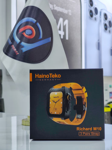 SMART WATCH HAINO TEKO GERMANY/ 3 BRACLETS/ RICHARD M10