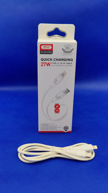 Type-C to IP charger and data cable /XO-NB-Q239A