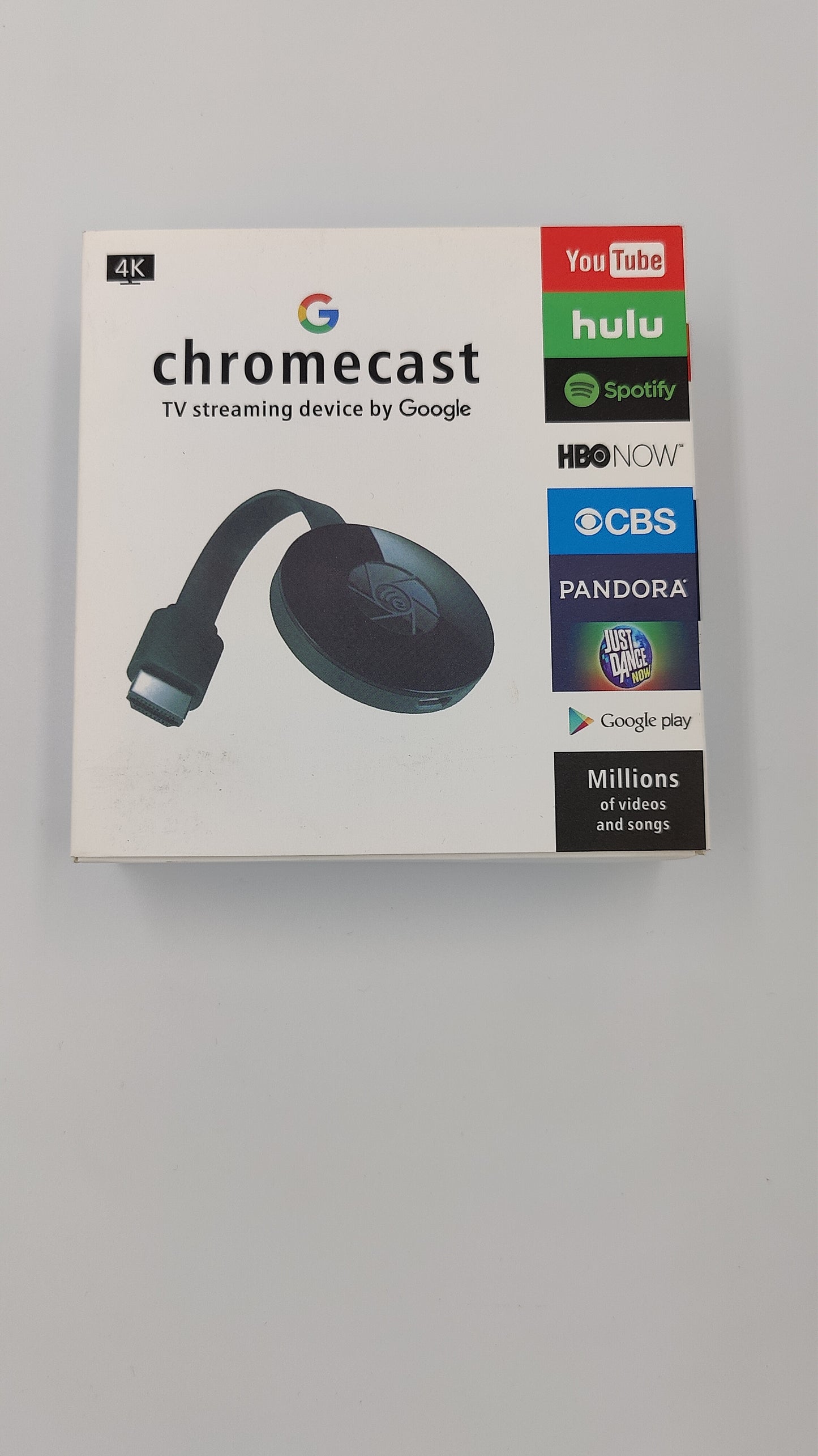 ChromCast TV streaming device by Google