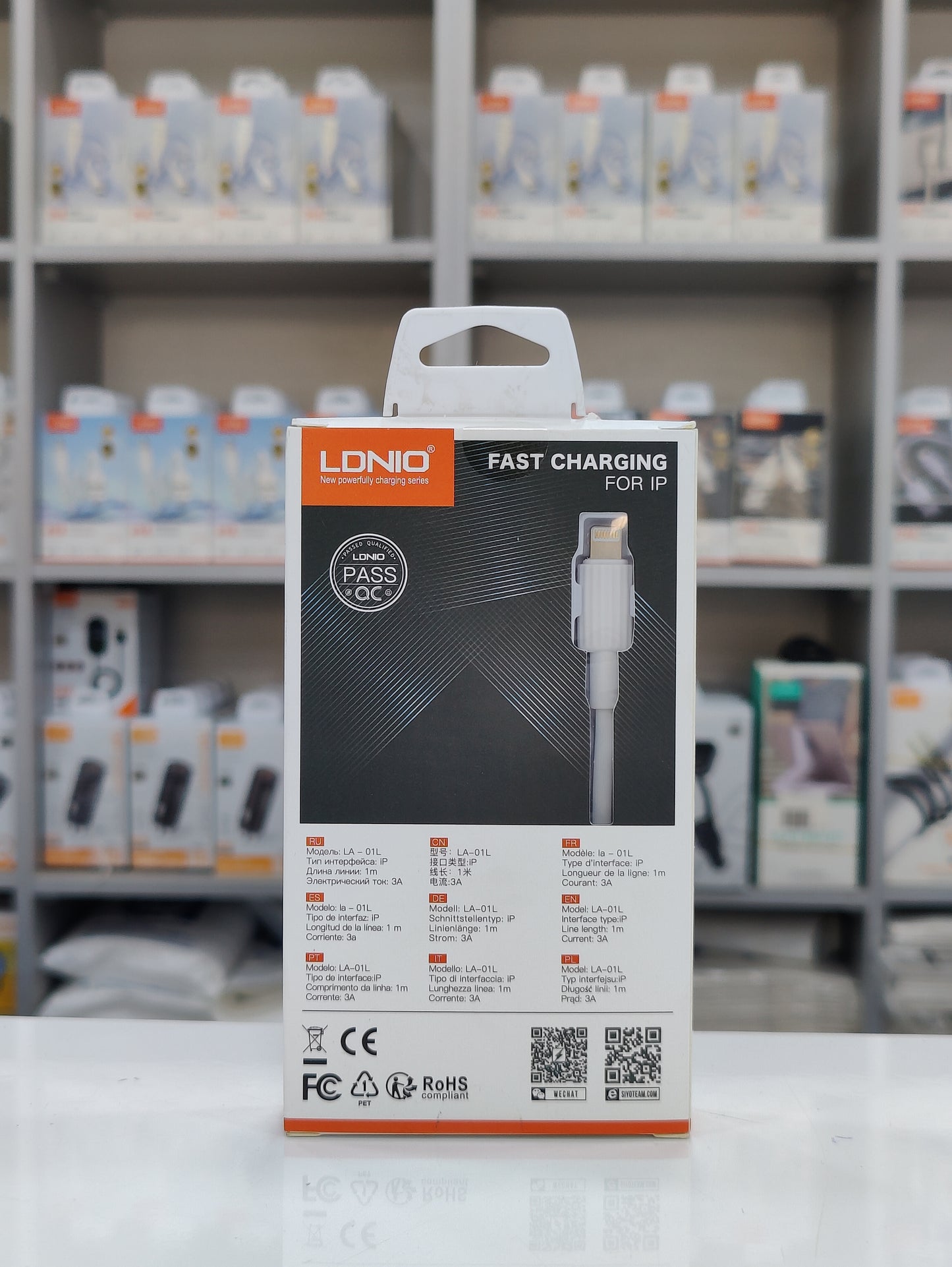 CABLE CHARGEUR LDNIO LA-01L