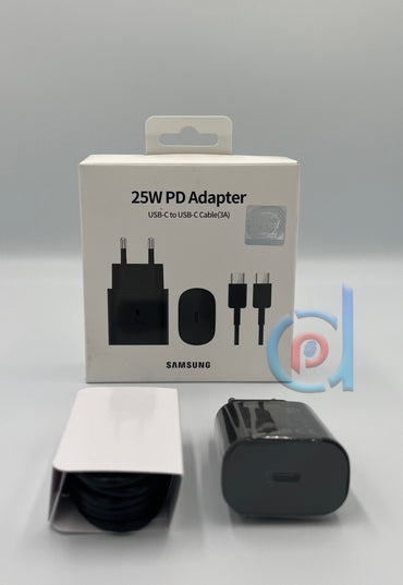 Adaptateur Samsung PD 25W Câble USB-C vers USB-C