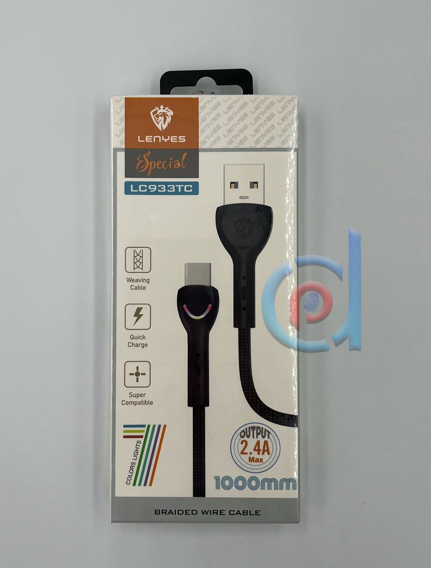 كابل سلك USB C مضفر / LC933TC