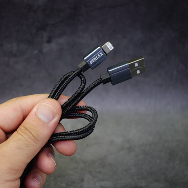 GERLAX 7A FAST CHARGING/LIGHTNING/D2L CHARGER CABLE