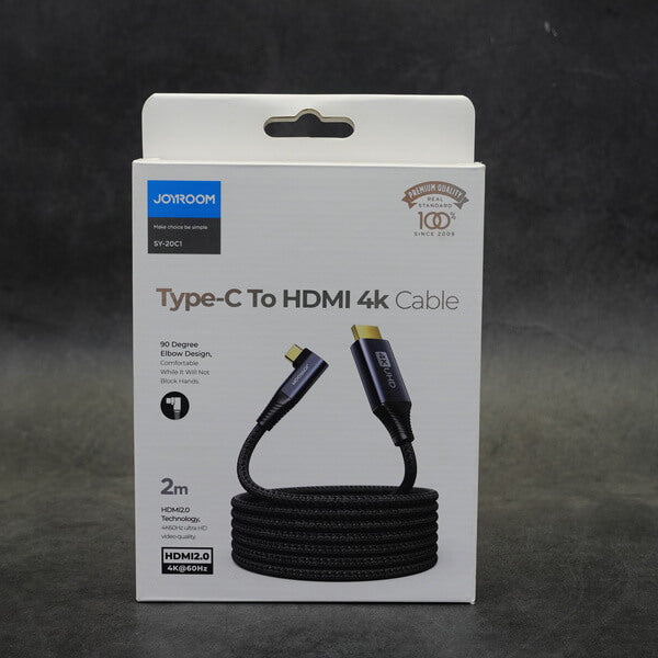 CABLE JOYROOM TYPE-C TO HDMI 4K / SY-20C1