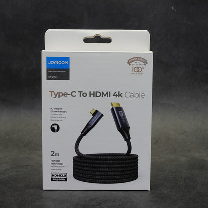 JOYROOM TYPE-C إلى كابل HDMI 4K / SY-20C1