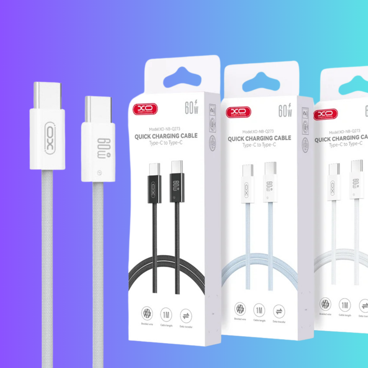 Cable Chargeur 60W XO-NB273