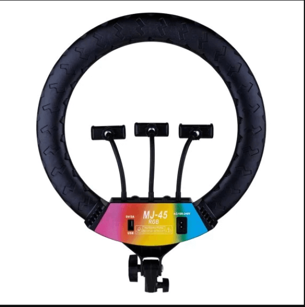 RING LIGHT RGB MJ45 +TRIPOD SUPPORT